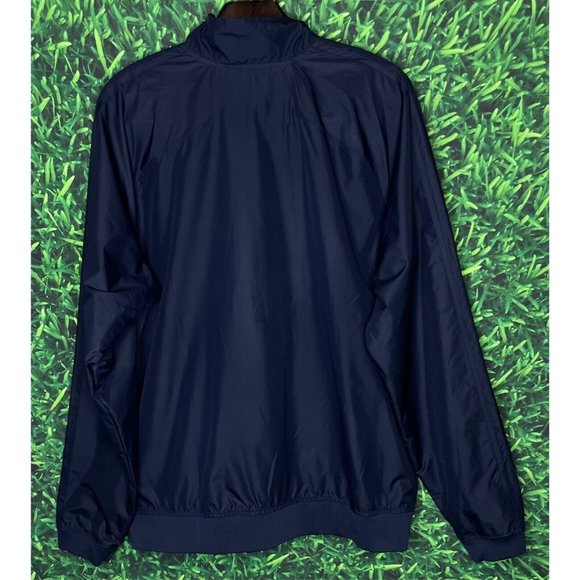 Washington Mystics WNBA Adidas 1/4 Zip Medium Blue Jacket Inova Health System - Picture 5 of 6